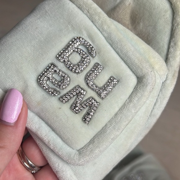 ALEXANDER WANG Lana Crystal Logo Slide Slipper Size 38 = US 8 - Picture 9 of 11